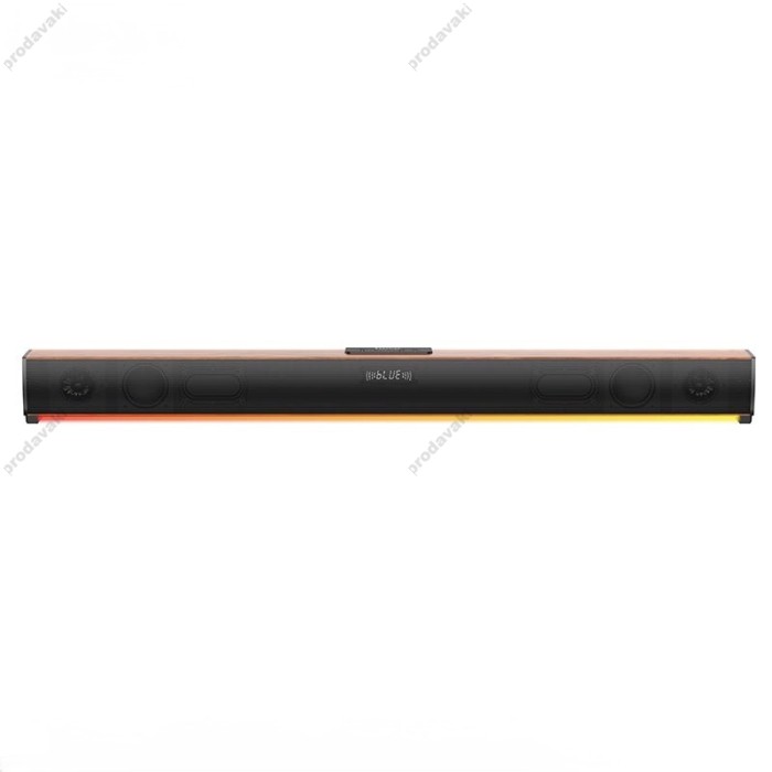 Портативна колонка Bluetooth HOCO DS56 Bamboo atmosphere light speaker 30W Brown