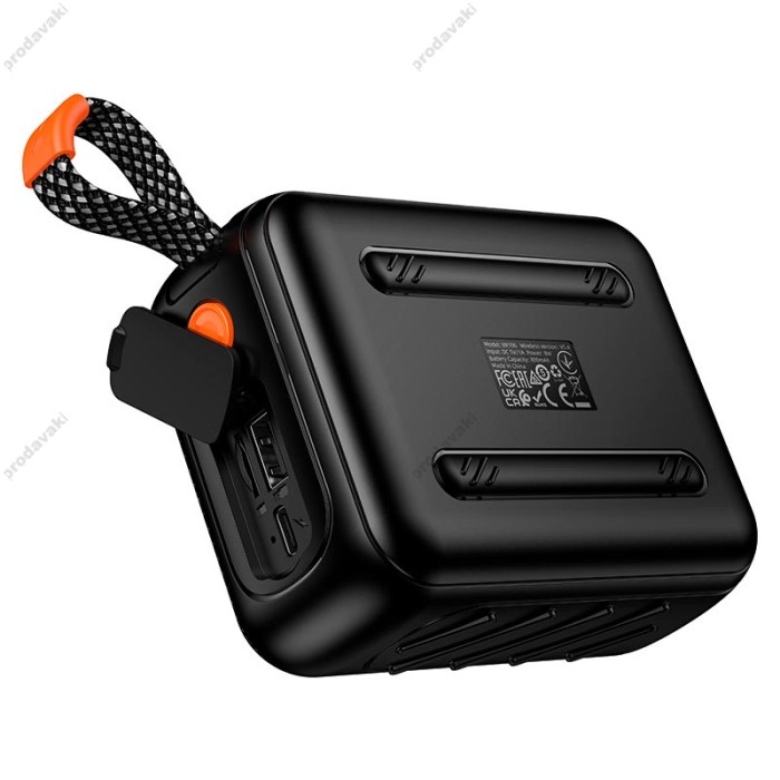 Портативна колонка Bluetooth BOROFONE BR106 Felicitous BT speaker 8W Black