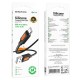 Кабель BOROFONE BX114 Structure Silicone charging data cable USB to Type-C 3A 1m Black