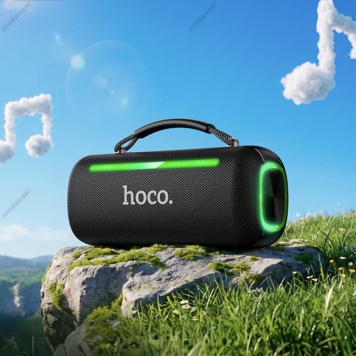 Портативна колонка Bluetooth HOCO DS81 Big Dipper RGB portable speaker 20W Black