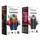 Портативна колонка Bluetooth HOCO DS83 RGB Genial karaoke з 2-ма мікрофонами 60W Black