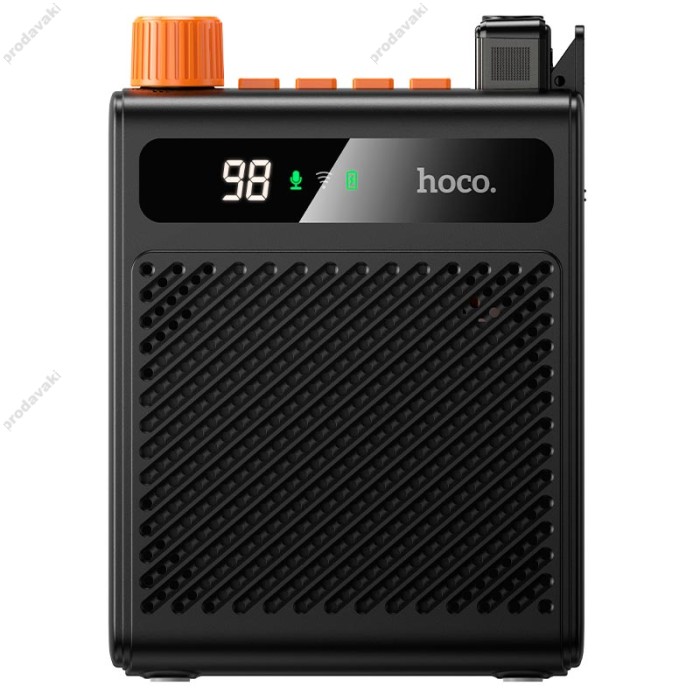 Портативна колонка Bluetooth HOCO L29 Glorioso wireless speaker з мікрофоном BT6.0 Black
