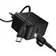 Мережевий зарядний пристрій Borofone BAS16A Erudite charger Type-C cable 45W Black