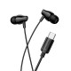 Дротові навушники BOROFONE BM61 Wanderer universal with mic Type-C Black