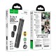 Бездротовий мікрофон HOCO DI106 Clear lavalier wireless digital microphone AI noise reduction Type-C 2 мікрофона Black