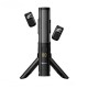 Бездротовий мікрофон HOCO DI106 Clear lavalier wireless digital microphone AI noise reduction Type-C 2 мікрофона Black