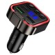 FM-трансмітер HOCO DFM04 with Bluetooth PD38W QC3.0 BT5.3 Black