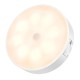 Нічний світильник HOCO HX17 Magnetic induction night light 5.5h 3000K White