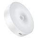 Нічний світильник HOCO HX17 Magnetic induction night light 5.5h 3000K White