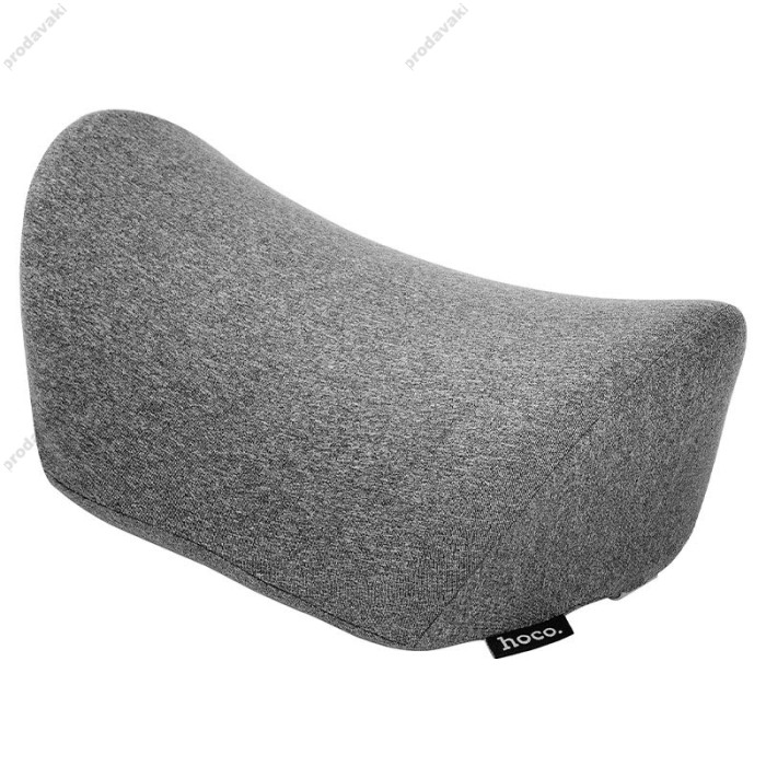 Подушка Hoco HX71 comfortable memory foam headrest Grey
