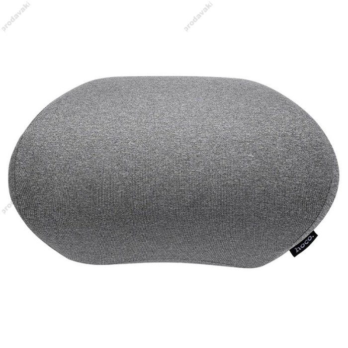 Подушка Hoco HX71 comfortable memory foam headrest Grey