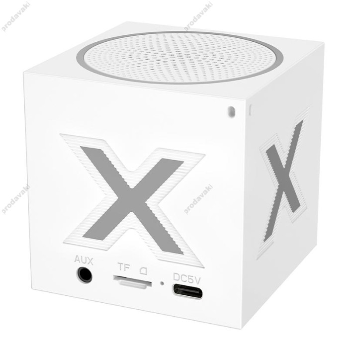 Портативна колонка Bluetooth BOROFONE BR101 Rubik cube sports BT speaker 5W White