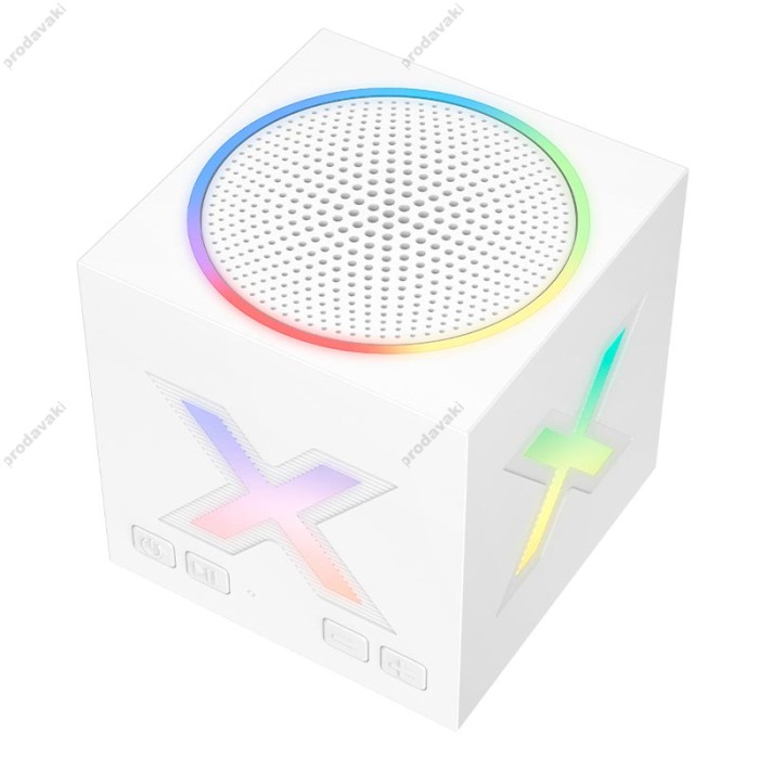 Портативна колонка Bluetooth BOROFONE BR101 Rubik cube sports BT speaker 5W White