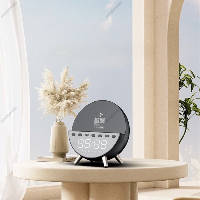 Портативна колонка Bluetooth Xdobo BMTL Clock BT5.3 4W Black