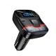 FM-трансмітер HOCO DFM02 Pino car with Bluetooth PD45W QC3.0 Black