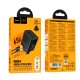 Мережевий зарядний пристрій HOCO N75 Grande charger Type-C cable 65W Black