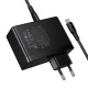 Мережевий зарядний пристрій HOCO N85 Vigoroso charger Type-C cable 100W Black