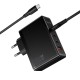 Мережевий зарядний пристрій HOCO N85 Vigoroso charger Type-C cable 100W Black