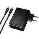 Мережевий зарядний пристрій HOCO N85 Vigoroso charger Type-C cable 100W Black