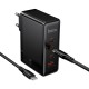 Мережевий зарядний пристрій HOCO N85 Vigoroso charger Type-C cable 100W Black