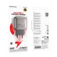 Мережевий зарядний пристрій Borofone BAS51A Absolute dual port charger 12W Black