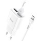 Мережевий зарядний пристрій HOCO C88A Star round dual port charger Micro USB cable 12W White