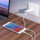 Мережевий зарядний пристрій HOCO C88A Star round dual port charger Micro USB cable 12W White