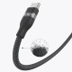Кабель Anker A82E2611 Ultra Soft Cable Type-C to Type-C 240W 5A 0.9m Black
