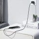 Кабель Anker A82E2611 Ultra Soft Cable Type-C to Type-C 240W 5A 0.9m Black