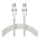 Кабель Anker A82E2611 Ultra Soft Cable Type-C to Type-C 240W 5A 0.9m White