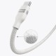 Кабель Anker A82E2611 Ultra Soft Cable Type-C to Type-C 240W 5A 0.9m White
