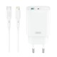 Мережевий зарядний пристрій XO CE29 Fast Charger with Lightning cable 20W White
