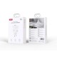 Мережевий зарядний пристрій XO CE36 GaN Fast Charger 45W White