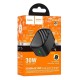 Мережевий зарядний пристрій HOCO CS102A folding charger 30W Black