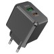 Мережевий зарядний пристрій HOCO CS14A Ocean charger 20W Black