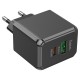 Мережевий зарядний пристрій HOCO CS14A Ocean charger 20W Black
