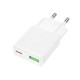 Мережевий зарядний пристрій HOCO N73 Speed PD ultra-thin charger charger 20W White