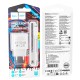 Мережевий зарядний пристрій Hoco C109A Fighter single port charger Lightning cable 10.5W White