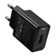 Мережевий зарядний пристрій Hoco CS91A Leader single port charger Micro USB cable 10.5W Black