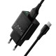 Мережевий зарядний пристрій Hoco CS91A Leader single port charger Type-C cable 10.5W Black