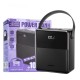 Повербанк портативний акумулятор Power bank Remax FP-1 27W fully compatible 100 000mAh Black