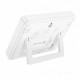 Цифровий термометр гігрометр Veron WX42 Indoor electronic clock with hygrothermometer White
