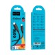 Кабель HOCO X124 Bien silicone charging data cable Type-C to Type-C 60W 3A 1m Black