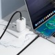 Кабель HOCO X125 xceso charging data cable Type-C to Type-C 60W 3A 1m Black
