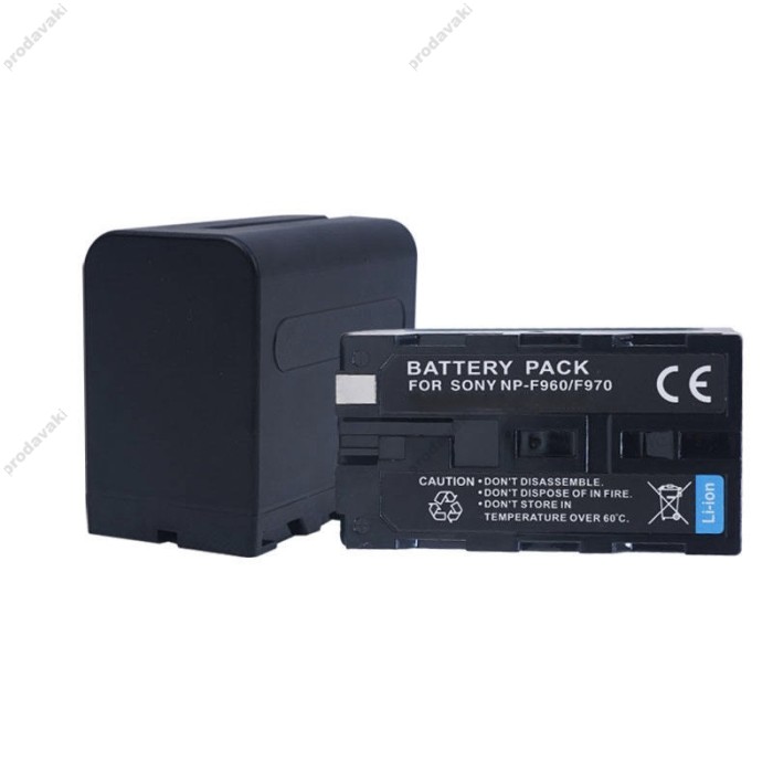 Акумулятор для відеосвітла F960 / F970 7.4V 10050 mAh 74.37 WH (посилений) 2шт