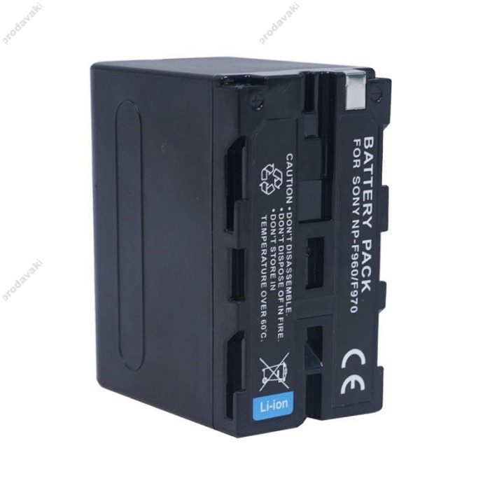 Акумулятор для відеосвітла F960 / F970 7.4V 10050 mAh 74.37 WH (посилений) 2шт