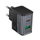 Мережевий зарядний пристрій HOCO CS73A Star Speed charger 30W Black