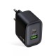 Мережевий зарядний пристрій Veron TC-U15 PD charger 20W Black