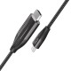 Кабель HOCO UA16 HD on-screen cable Type-C to HDMI 4K 2m Black