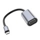 Перехідник HOCO UA21 converter Type-C to VGA 0.15m Grey